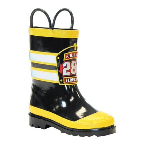 NEW Western Chief Kids' FDUSA Firechief Rain Boot Sizes 8-2 - Picture 2 of 6